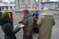 В храме прп. Серафима Саровского в г. Гомеле прошла акция по раздаче листовок с «Чимбаевским» посланием епископа Тихона (Шарапова)