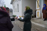 В храме прп. Серафима Саровского в г. Гомеле прошла акция по раздаче листовок с «Чимбаевским» посланием епископа Тихона (Шарапова)