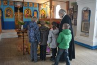 Камерность храма, уникальные росписи в византийском стиле оставили неизгладимые впечатления в душах детей