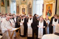 Вечернее богослужение в канун поминальной субботы