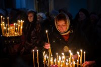 Вечернее богослужение в канун поминальной субботы