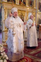 Вечернее богослужение в канун поминальной субботы