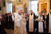 Вечернее богослужение в канун поминальной субботы