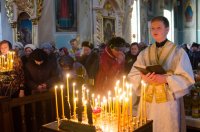 Вечернее богослужение в канун поминальной субботы