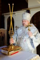 Божественная литургия в храме Луки Воино-Ясенецкого г.Гомеля