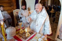 Божественная литургия в храме Луки Воино-Ясенецкого г.Гомеля