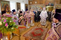 Богослужение в день памяти прп. Алексия, человека Божия