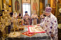 Богослужение в день памяти прп. Алексия, человека Божия