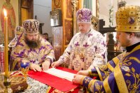 Богослужение в день памяти прп. Алексия, человека Божия