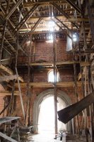 Владыка осмотрел строящийся храм г.Рогачева