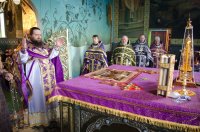 Архимандрит Амвросий (Шевцов) возглавил Божественную литургию в Свято-Троицком соборе г.Жлобина Архимандрит Амвросий (Шевцов) возглавил Божественную литургию в Свято-Троицком соборе г.Жлобина