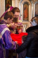 Архимандрит Амвросий (Шевцов) возглавил Божественную литургию в Свято-Троицком соборе г.Жлобина Архимандрит Амвросий (Шевцов) возглавил Божественную литургию в Свято-Троицком соборе г.Жлобина