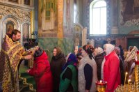 Архимандрит Амвросий (Шевцов) возглавил Божественную литургию в Свято-Троицком соборе г.Жлобина Архимандрит Амвросий (Шевцов) возглавил Божественную литургию в Свято-Троицком соборе г.Жлобина