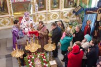 Божественная литургия в Неделю 3-ю Великого поста, Крестопоклонную Божественная литургия в Неделю 3-ю Великого поста, Крестопоклонную