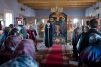 Преосвященнейший Стефан совершил в храме св.мч. Иоанна Воина г.Жлобина пассию