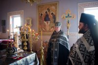 Преосвященнейший Стефан совершил в храме св.мч. Иоанна Воина г.Жлобина пассию