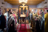 Преосвященнейший Стефан совершил в храме св.мч. Иоанна Воина г.Жлобина пассию