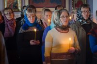 Преосвященнейший Стефан совершил в храме св.мч. Иоанна Воина г.Жлобина пассию