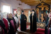 Преосвященнейший Стефан совершил в храме св.мч. Иоанна Воина г.Жлобина пассию