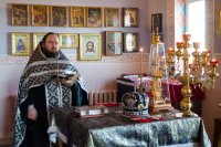 Преосвященнейший Стефан совершил в храме св.мч. Иоанна Воина г.Жлобина пассию