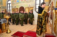 Солдаты воинской части 11724-Добруш посетили храм Преображения Господня в г.Гомеле