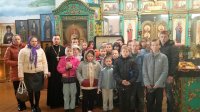 Школьники посетили храм Покрова Пресвятой Богородицы в г.Довске