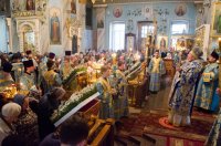 Всенощное бдение в Свято-Петро-Павловском кафедральном соборе Всенощное бдение в Свято-Петро-Павловском кафедральном соборе