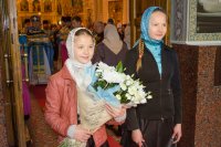 Божественная литургия в праздник Благовещения Пресвятой Богородицы