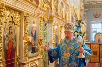 Божественная литургия в праздник Благовещения Пресвятой Богородицы