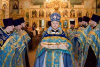 Божественная литургия в праздник Благовещения Пресвятой Богородицы