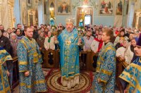 Божественная литургия в праздник Благовещения Пресвятой Богородицы