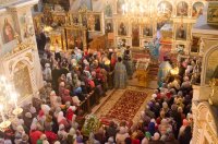 Божественная литургия в праздник Благовещения Пресвятой Богородицы