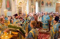Божественная литургия в праздник Благовещения Пресвятой Богородицы