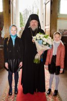 Божественная литургия в праздник Благовещения Пресвятой Богородицы