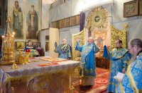 Божественная литургия в праздник Благовещения Пресвятой Богородицы