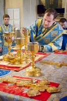 Божественная литургия в праздник Благовещения Пресвятой Богородицы