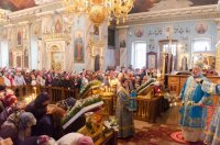 Божественная литургия в праздник Благовещения Пресвятой Богородицы