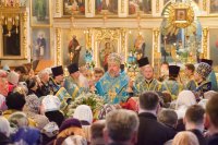 Божественная литургия в праздник Благовещения Пресвятой Богородицы