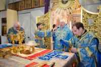 Божественная литургия в праздник Благовещения Пресвятой Богородицы