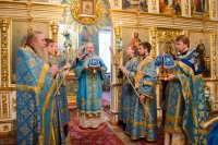 Божественная литургия в праздник Благовещения Пресвятой Богородицы