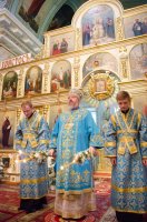 Божественная литургия в праздник Благовещения Пресвятой Богородицы