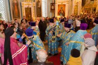 Божественная литургия в праздник Благовещения Пресвятой Богородицы