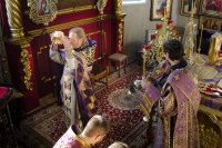 Божественная литургия в день отдания праздника Благовещения Пресвятой Богородицы и Собора Архангела Гавриила