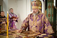 Божественная литургия в день отдания праздника Благовещения Пресвятой Богородицы и Собора Архангела Гавриила