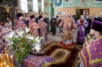 Божественная литургия в день отдания праздника Благовещения Пресвятой Богородицы и Собора Архангела Гавриила