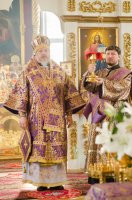 Божественная литургия в день отдания праздника Благовещения Пресвятой Богородицы и Собора Архангела Гавриила