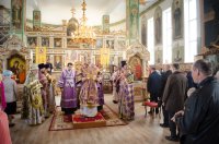 Божественная литургия в день отдания праздника Благовещения Пресвятой Богородицы и Собора Архангела Гавриила