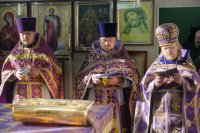 Божественная литургия в день отдания праздника Благовещения Пресвятой Богородицы и Собора Архангела Гавриила