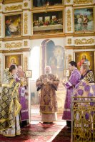 Божественная литургия в день отдания праздника Благовещения Пресвятой Богородицы и Собора Архангела Гавриила