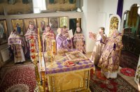 Божественная литургия в день отдания праздника Благовещения Пресвятой Богородицы и Собора Архангела Гавриила